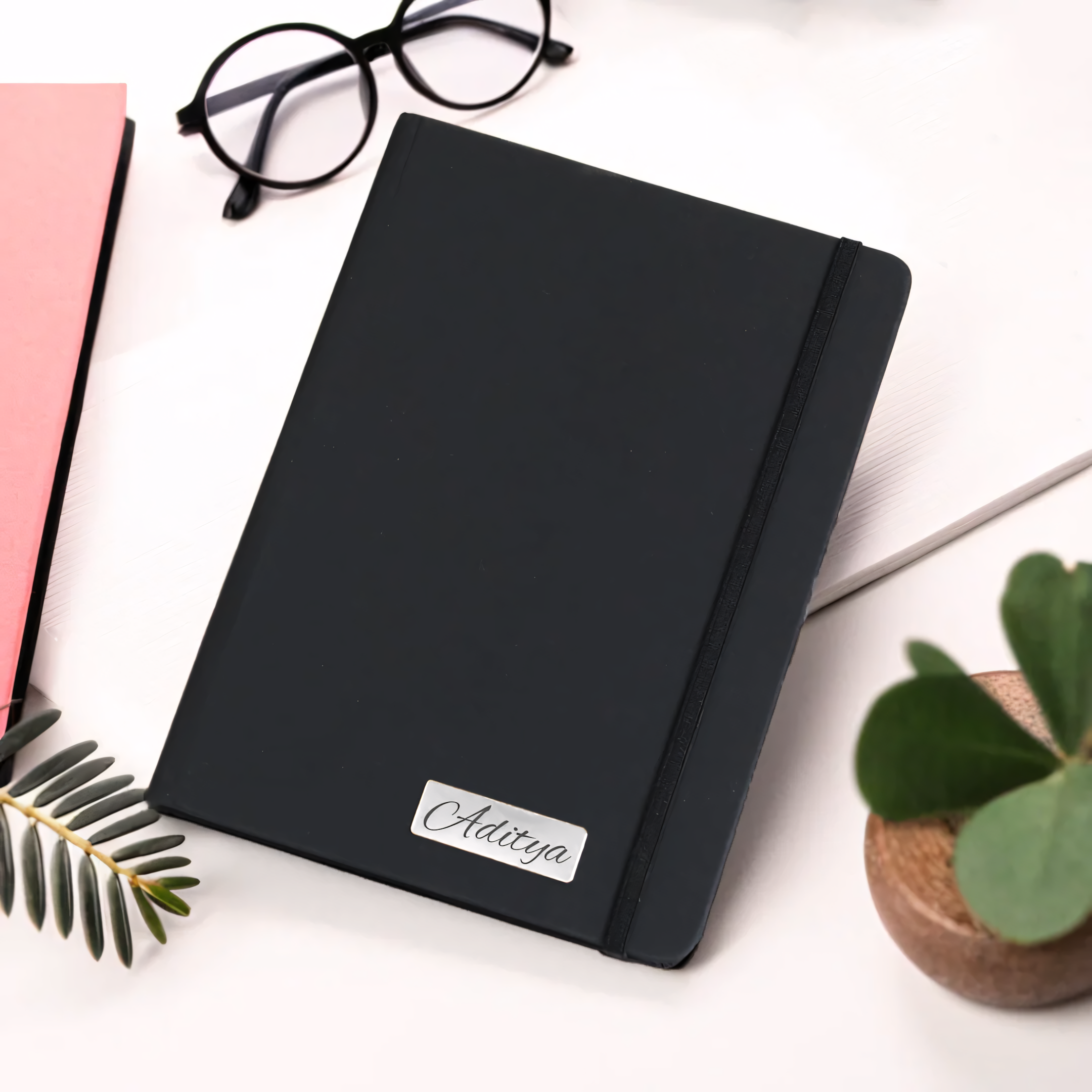 Personalized A5 Notebook - Black