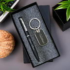 Personalized Pen & Keychain Set – Corporate Gifting Gift