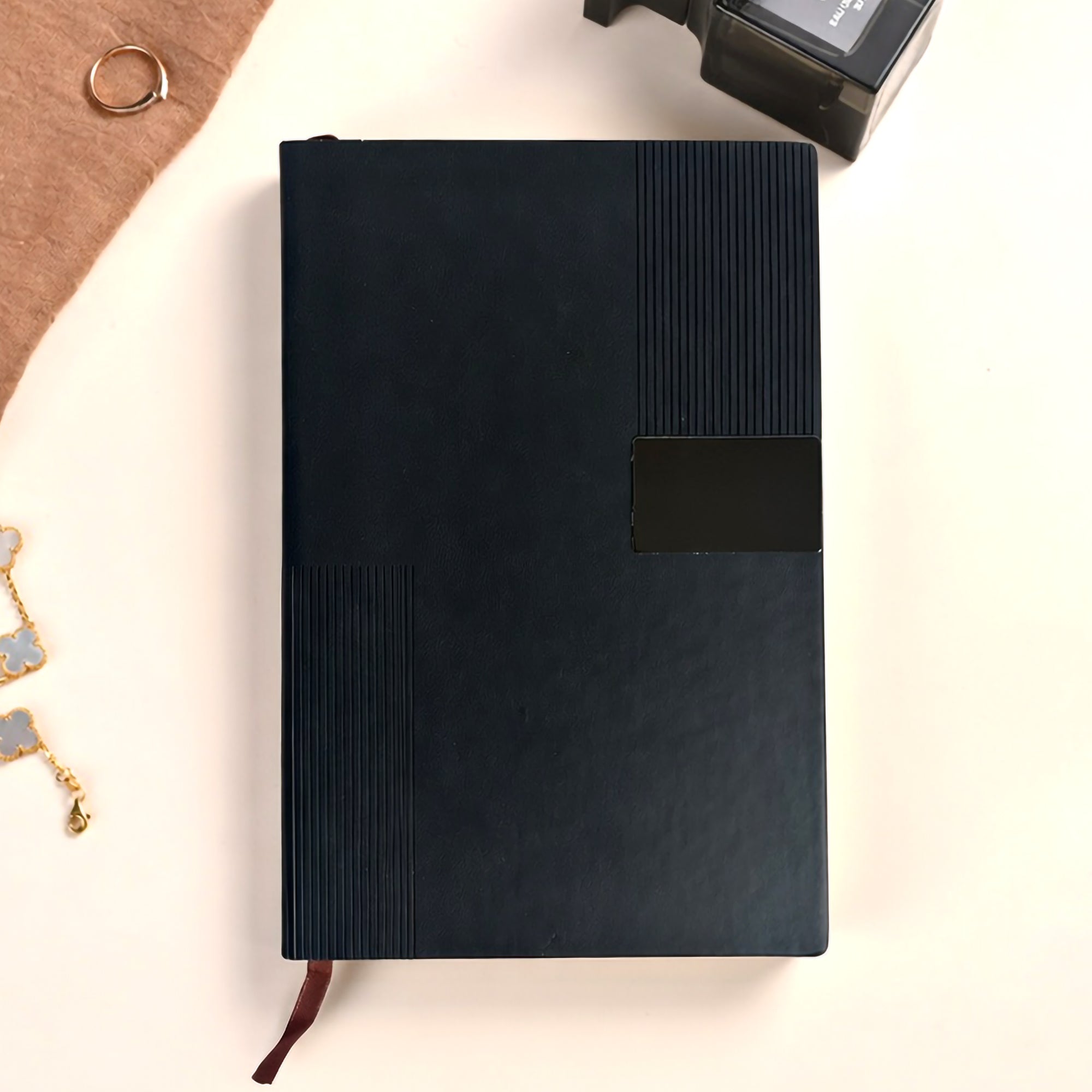 Personalized A5 Notebook – Corporate & Personal Gifting | Black