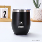 360ml Stemless Steel Vacuum Cup with Lid – Logo Branded Business Gifts
