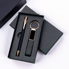 Business Gift Duo – Personalized Pen & Keychain Set