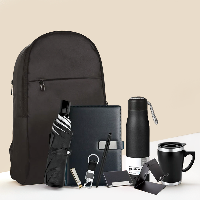 10-in-1 Professional Work Gift Set – Laptop Backpack & Office Essentials