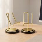 Personalized Gold Metal Mobile Stand – Corporate Desk Phone Holder